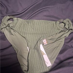 Becca Crochet Bohemian Hipster Bikini Bottom XS